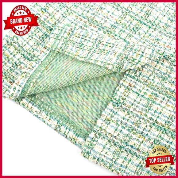 Tweed Pencil Dress Cap Sleeve Bodycon Work Elegant Retro Chic Stretchy - Picture 5 of 6